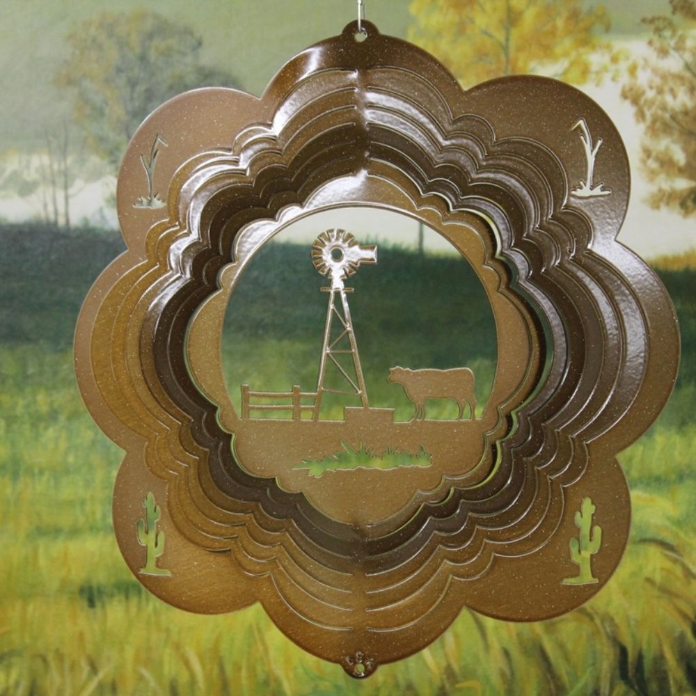 Cow Wind Spinner